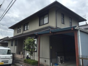 大垣市I町　H様邸屋根・外壁塗装工事